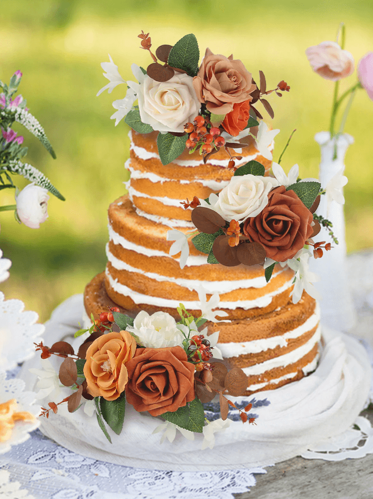 How to Choose Cake Decorating Flowers？ - Rinlong Flower