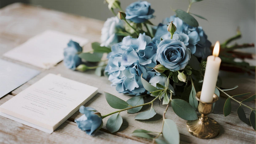 The Definitive Guide to Dusty Blue Artificial Flowers: An Expert Analysis for Weddings and Decor