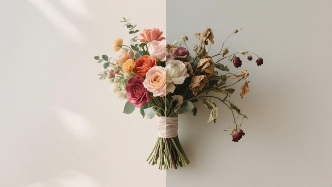 What is the Environmental Impact of Silk Wedding Flowers Compared to Fresh Flowers?
