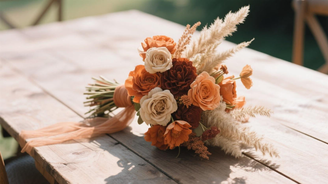 How Can I Use Terracotta Color in My Wedding Bouquets and Centerpieces? - Rinlong Flower