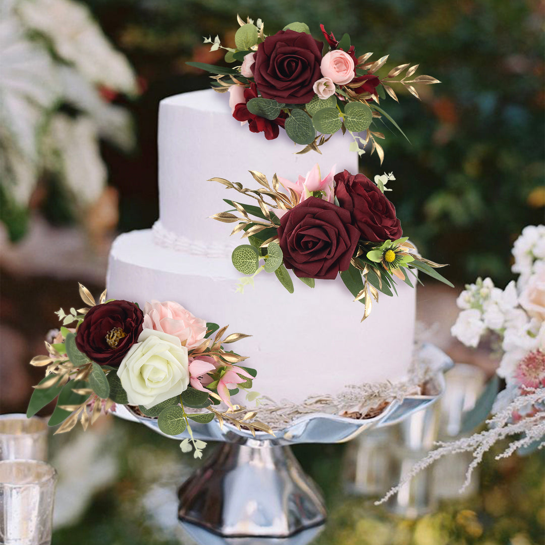 Elegant Red Burgundy: The Art of Bold and Regal Bouquets