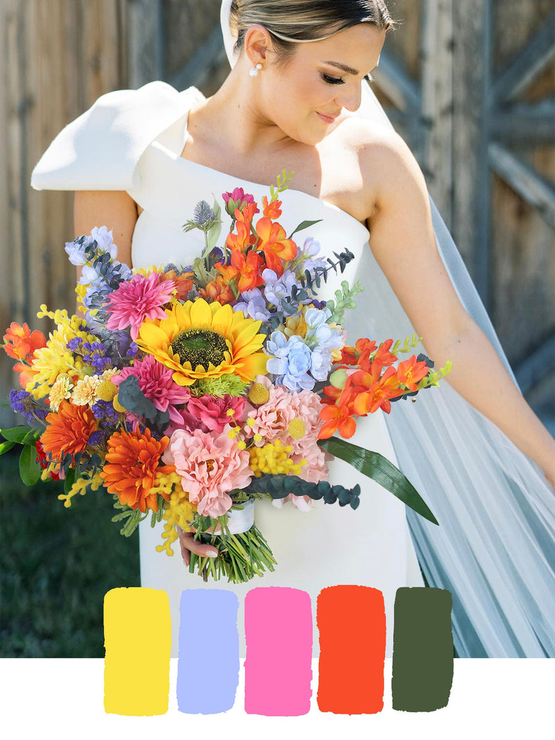 Sunflowers Splendor Wedding Flowers