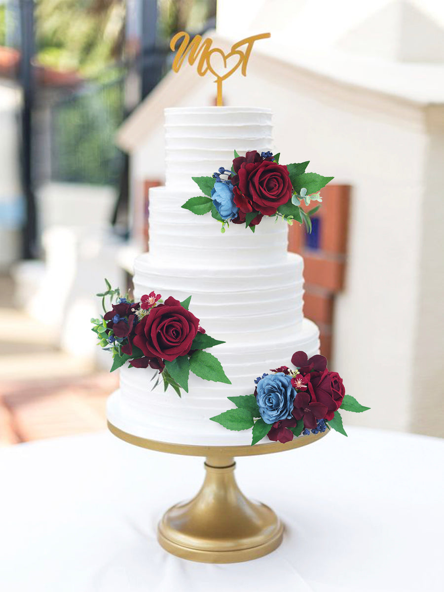 Wedding Cake Topper Flower Decorations decor – Rinlong Flower