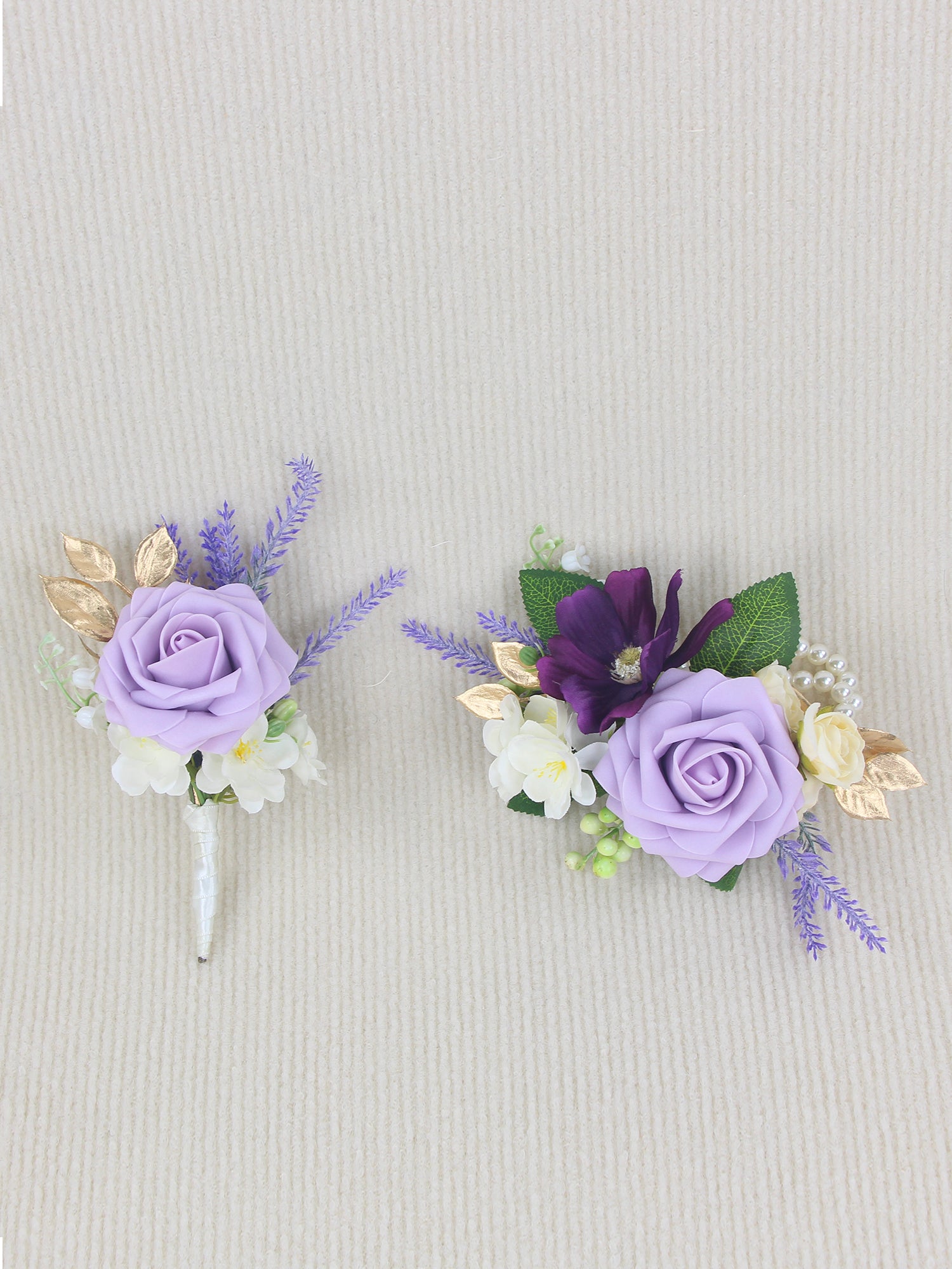 Boutonniere Lavender Purple