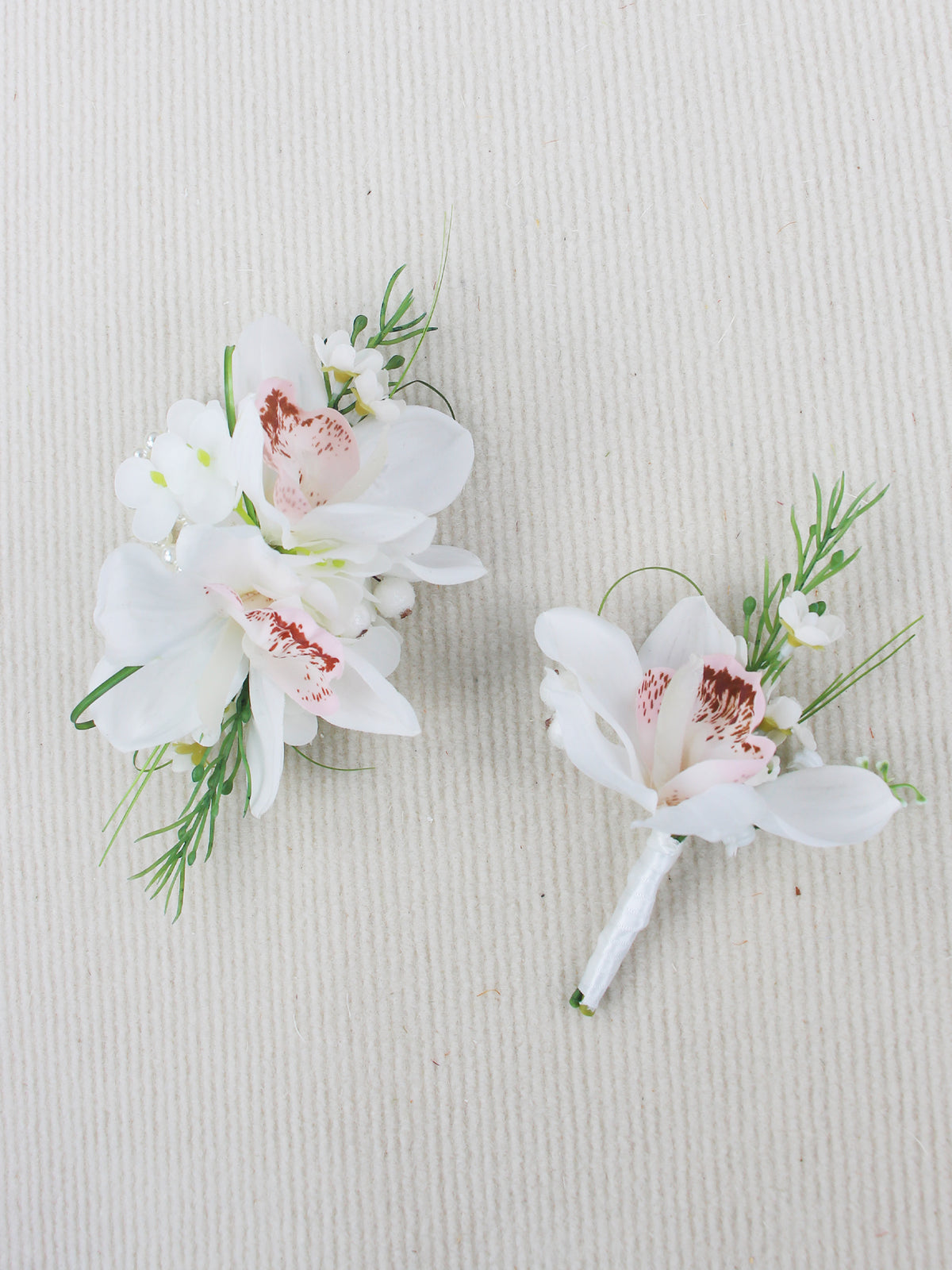 Boat Orchid Wrist Corsage - Rinlong Flower