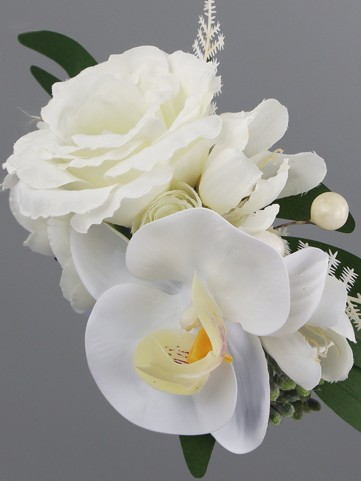 White Orchid Wrist Corsage - Rinlong Flower