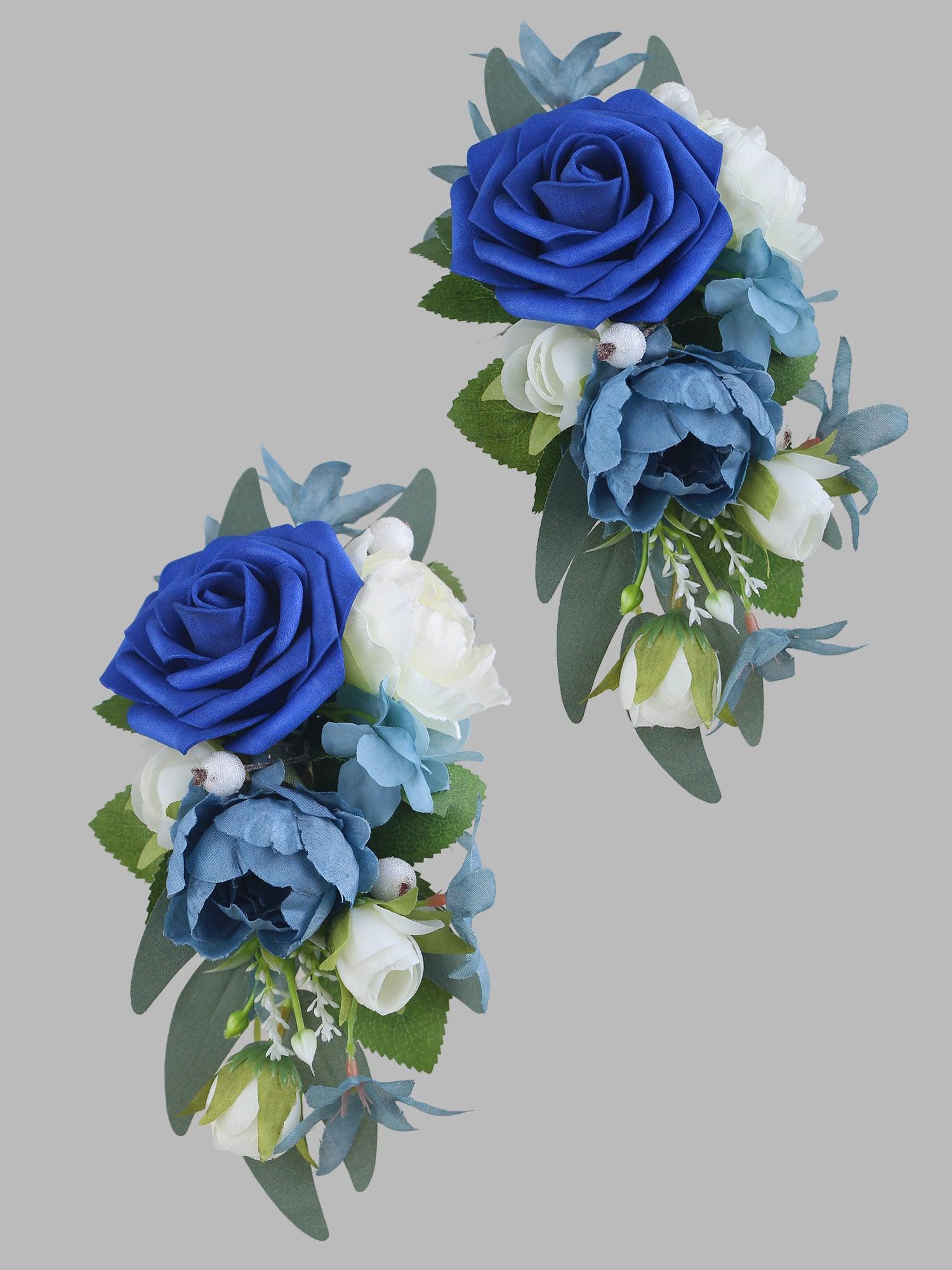 Blue Rose Shoulder Corsage - Rinlong Flower