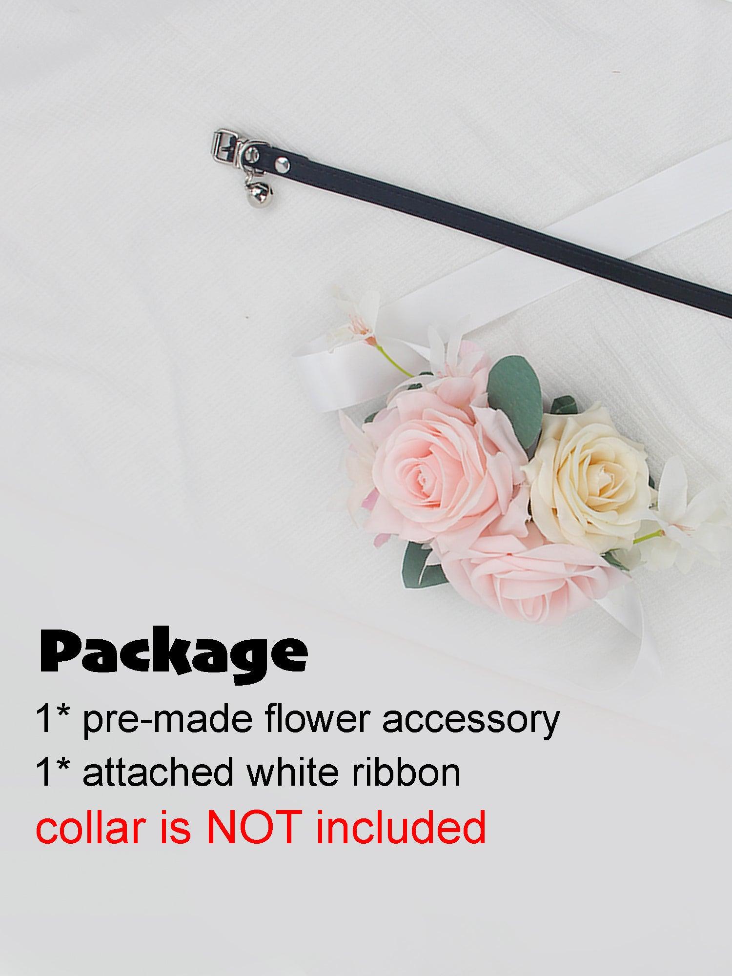 Blush Pink Flowers for Collars - Rinlong Flower