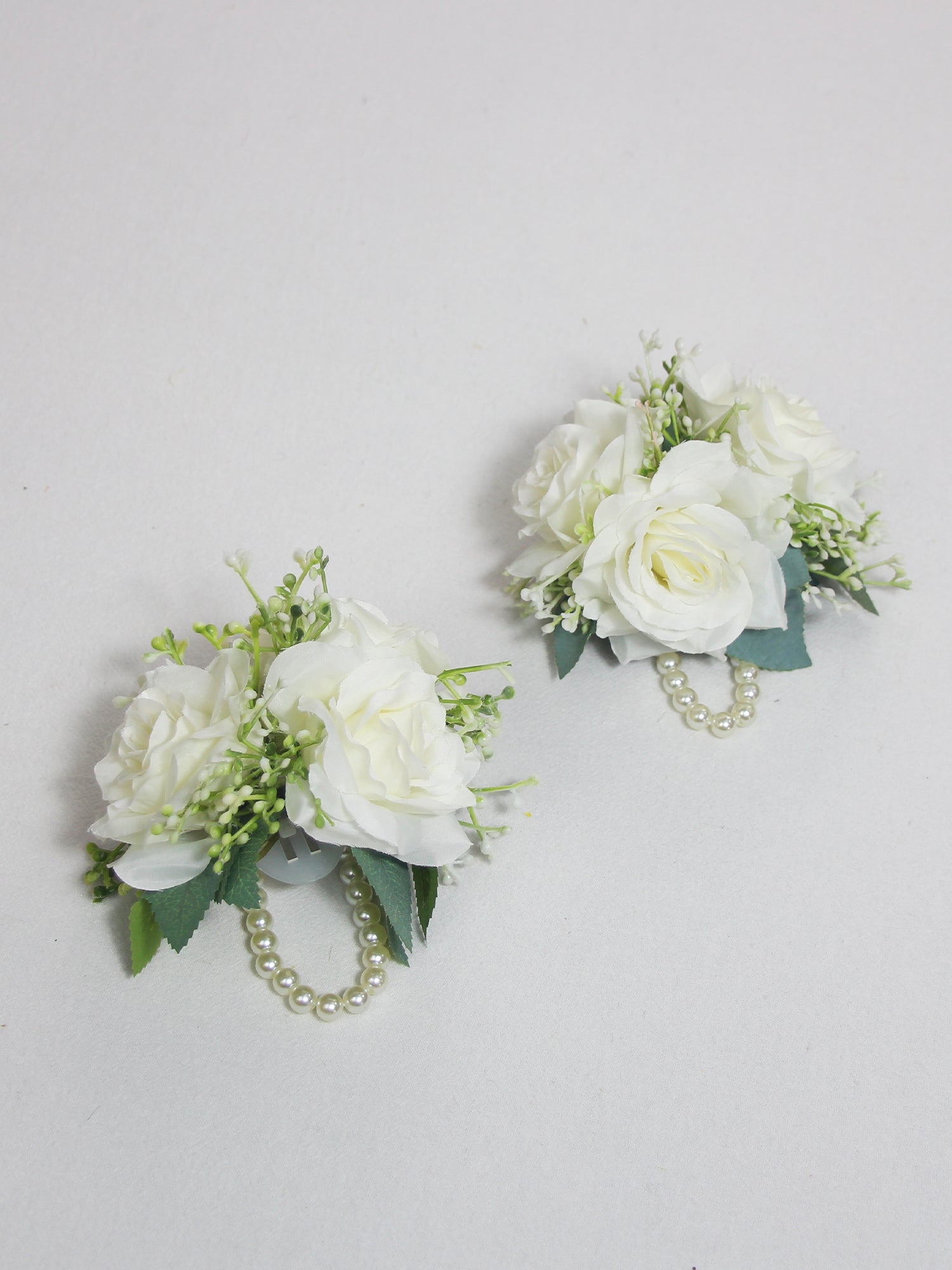 White Rose Wrist Corsage - Rinlong Flower