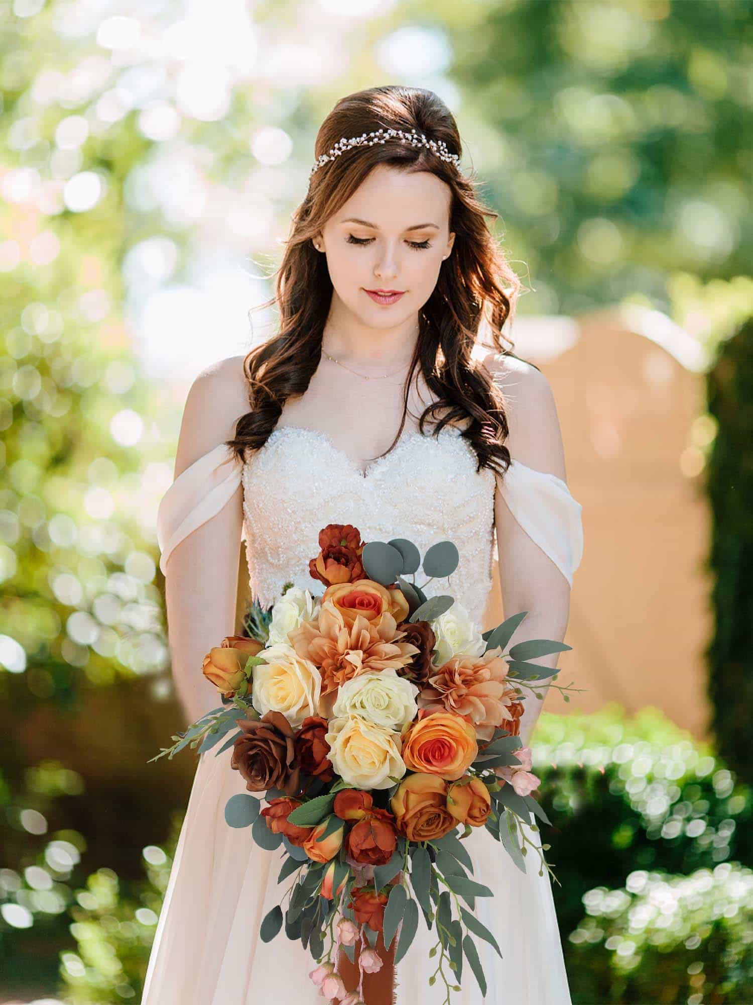 Fake sales wedding bouquets