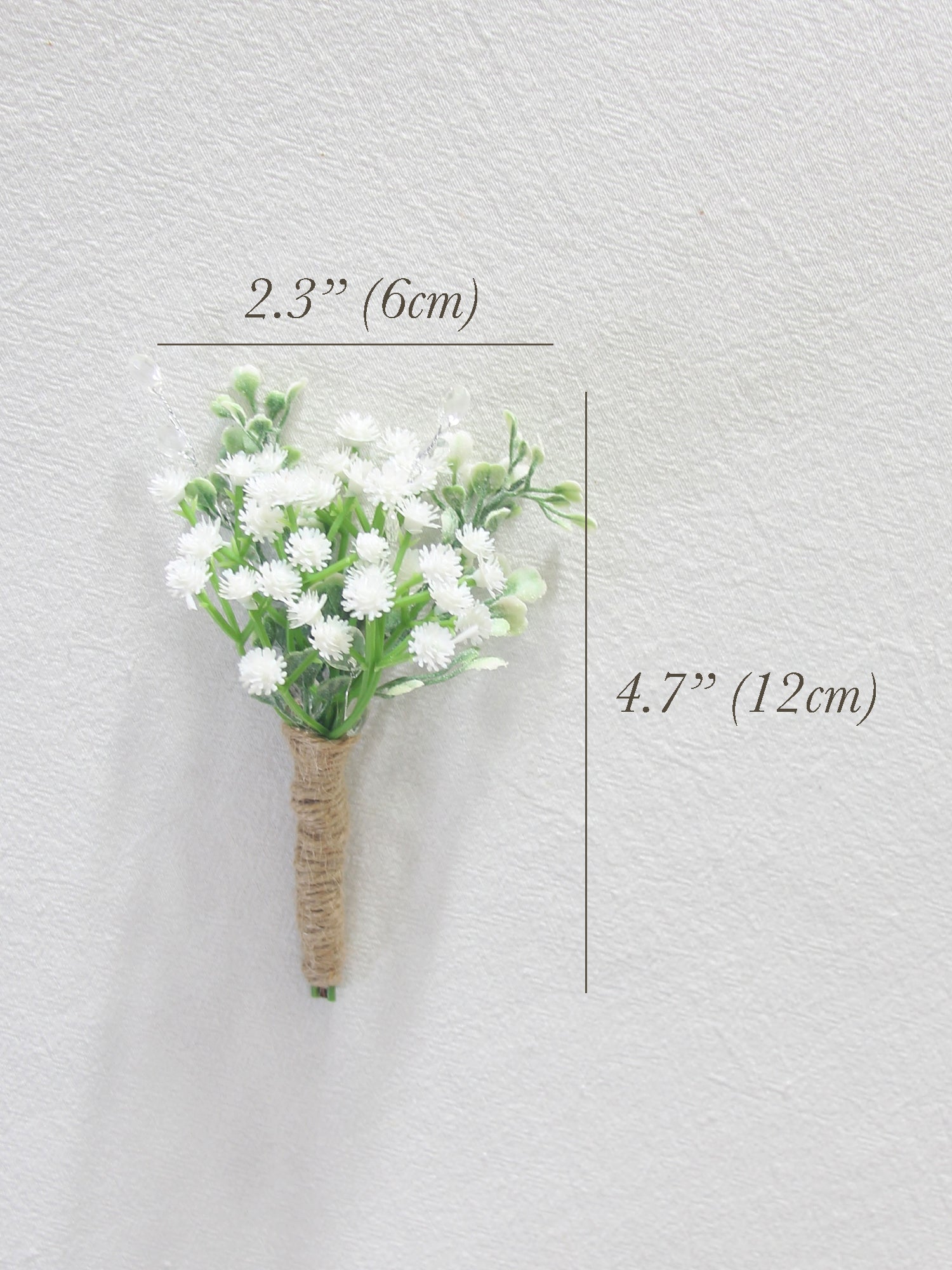 Baby's Breath Boutonniere - Rinlong Flower