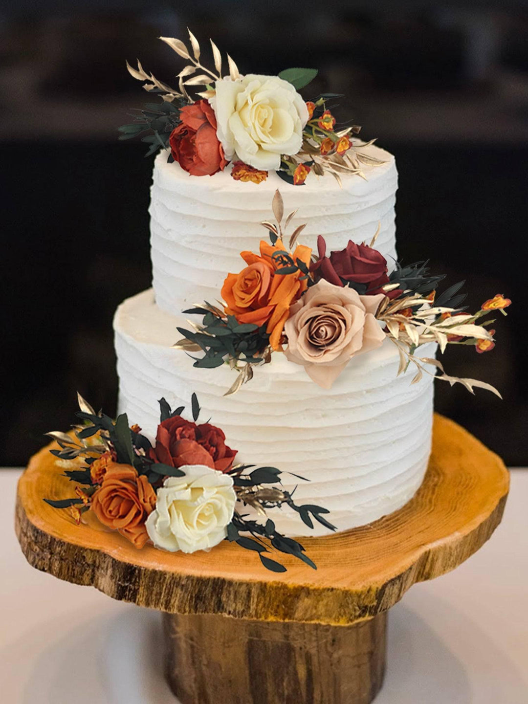 Flower Cake Decorations decor topper wedding cake – Rinlong Flower