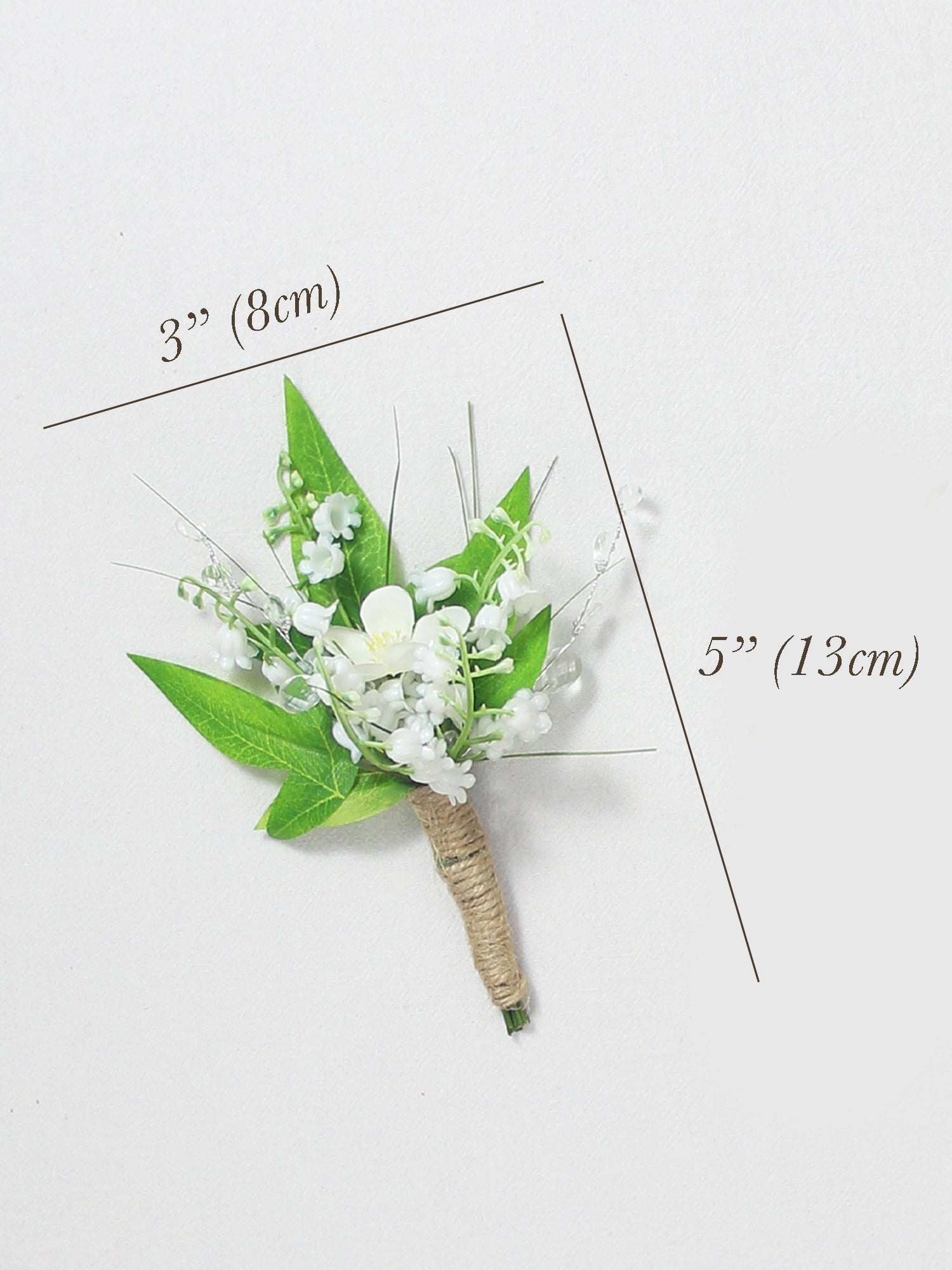 Lily of the Valley Boutonniere - Rinlong Flower
