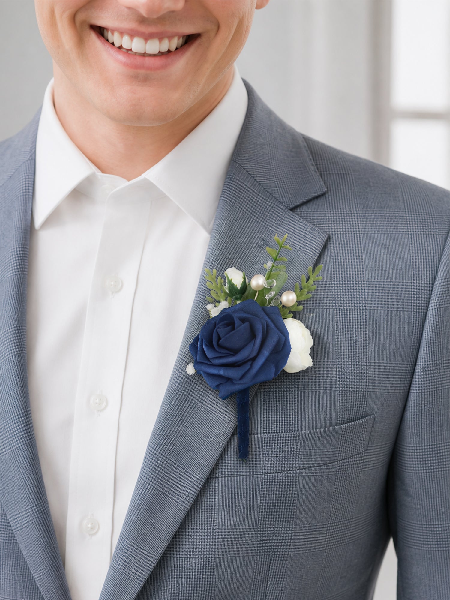 princess polly baby blue dress Royal Blue Corsage