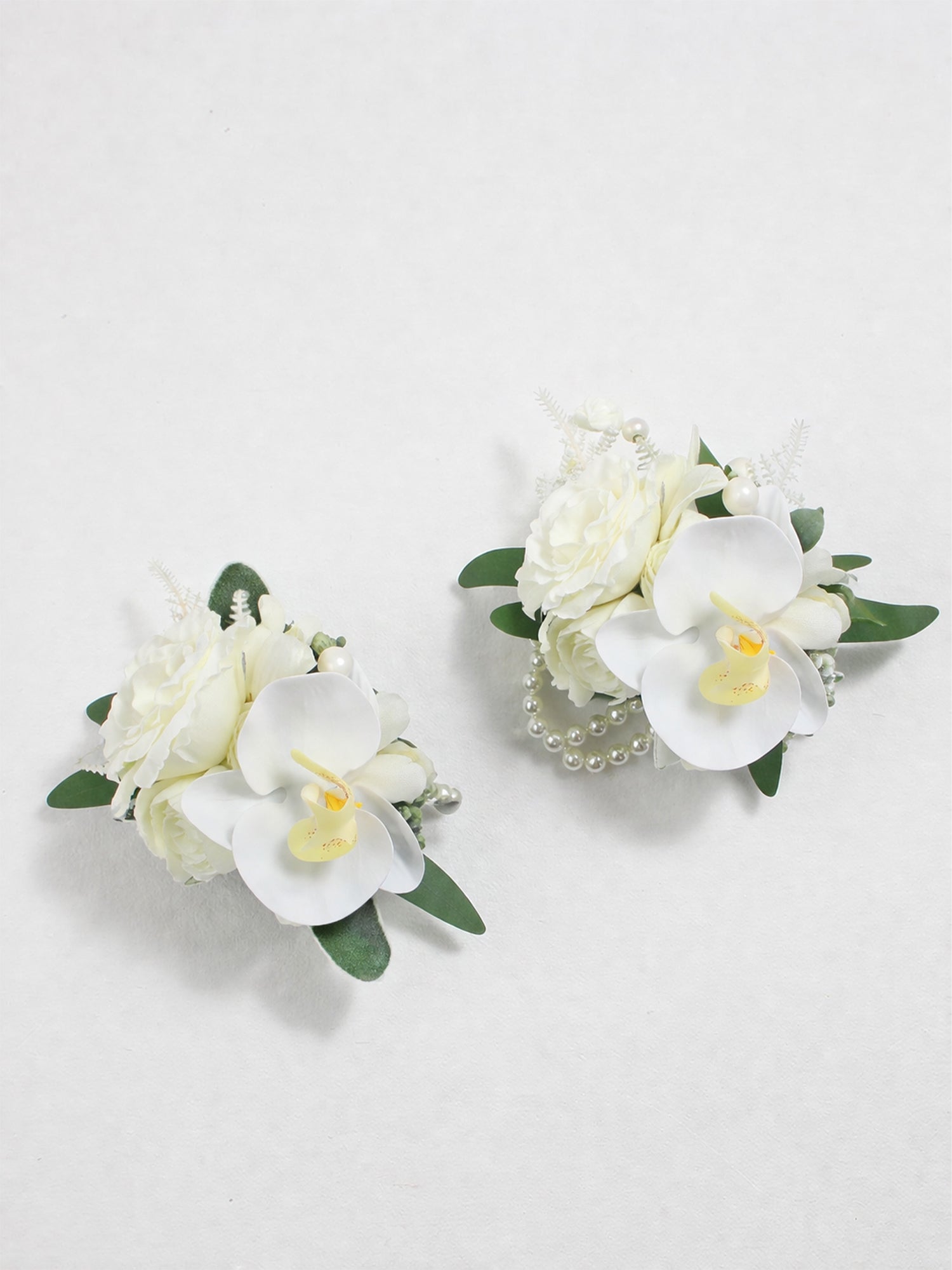 White Orchid Wrist Corsage