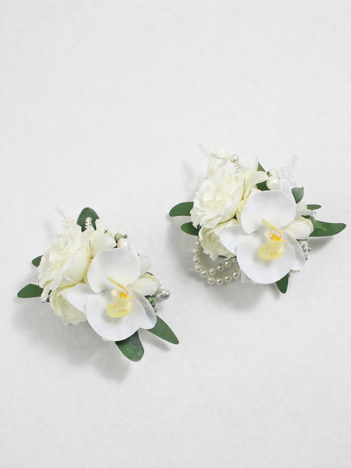 White Orchid Wrist Corsage - Rinlong Flower