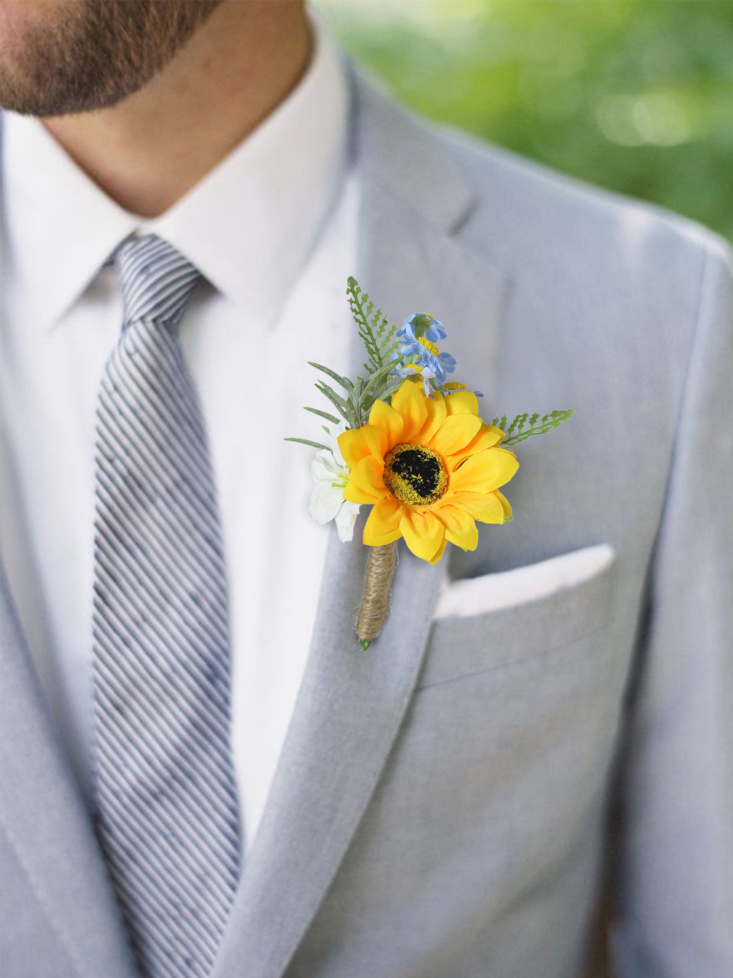 Sunflower Boutonniere - Rinlong Flower