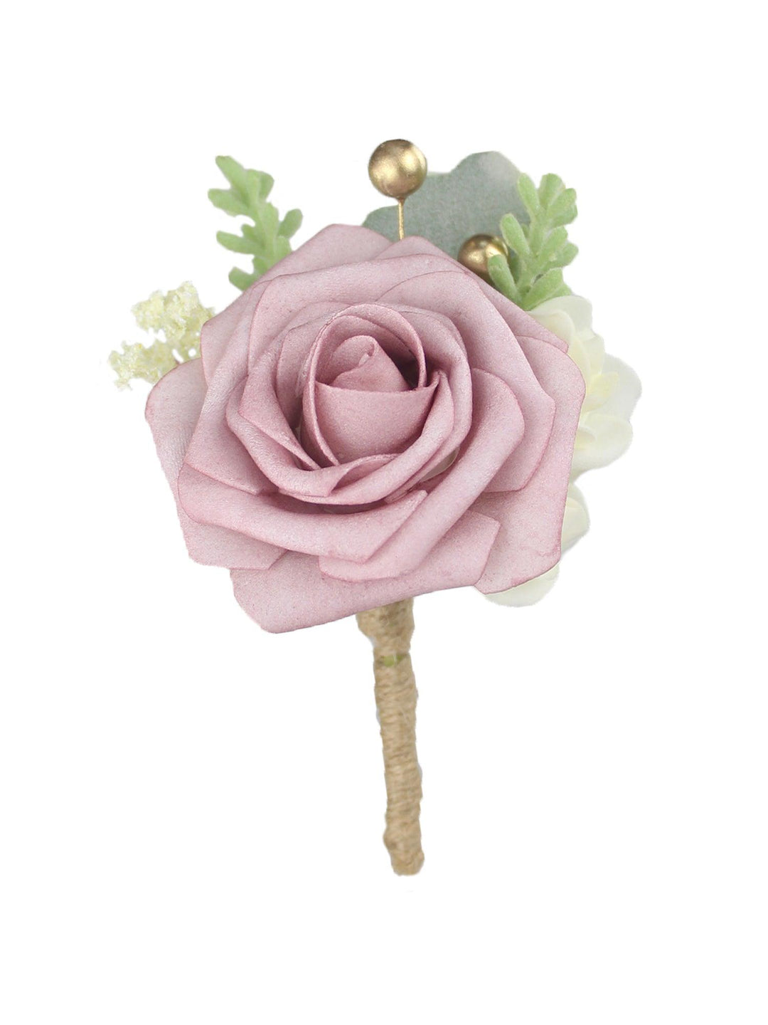 Boutonnieres Dusty Rose