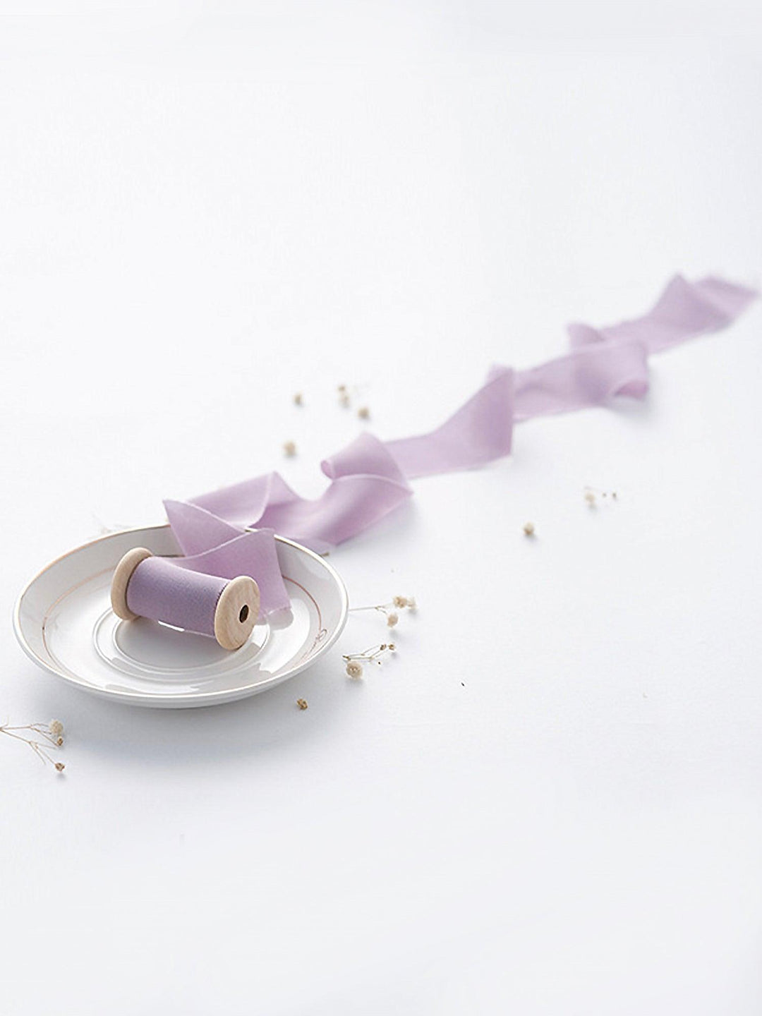 1.2Yd Chiffon Ribbon - Pastel Purple - Rinlong Flower